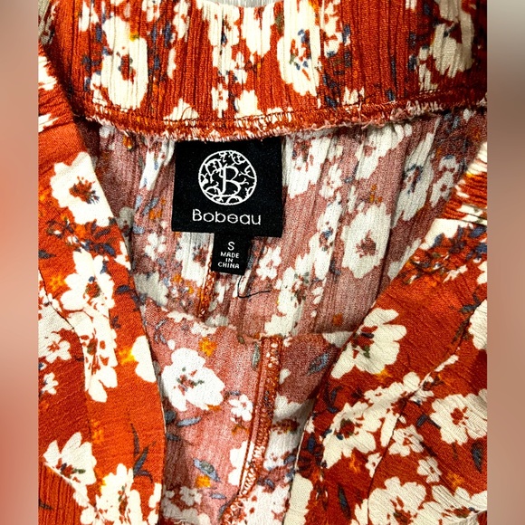 BOBEAU Godet Maxi Skirt In Picante Floral Small - Picture 3 of 4